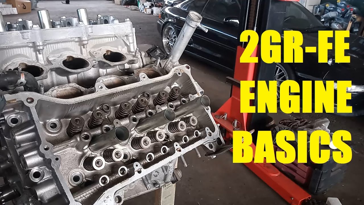 Основные сведения о двигателе Toyota 2GR-FE и его разборка