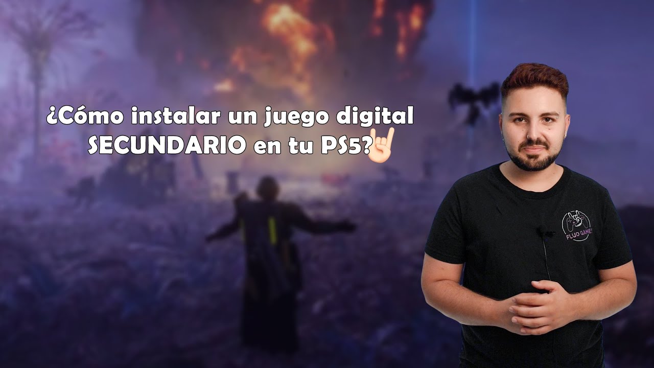 &iquest;C&oacute;mo DESCARGAR un JUEGO de PLAYSTATION 5 en cuenta SECUNDARIA? TUTORIAL f&aacute;cil y rapido |🤟🏻FluoGames