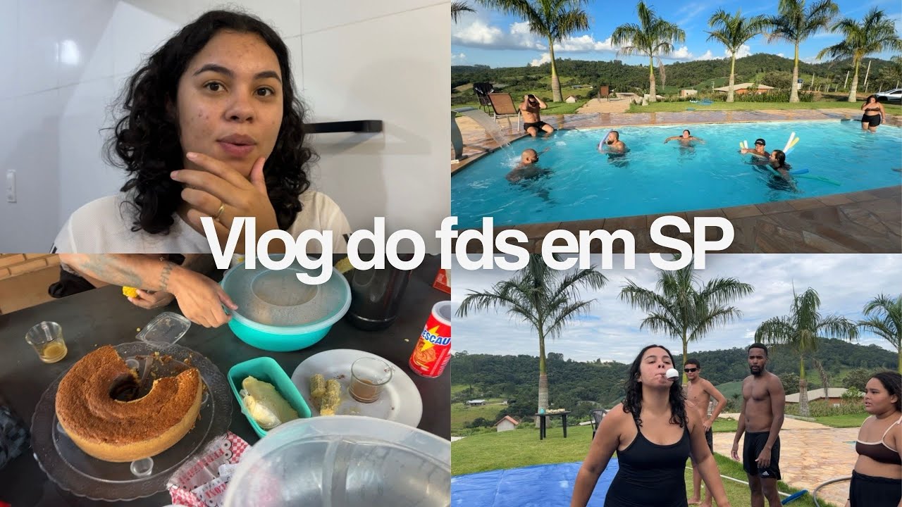 Vlog do final de semana de carnaval no interior de São Paulo