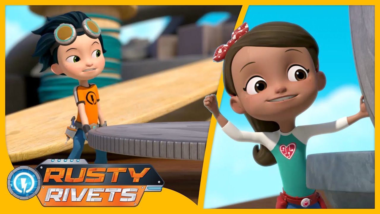 Rusty and Ruby Shrink Down +MORE | Rusty Rivets Episodes | Cartoons for Kids