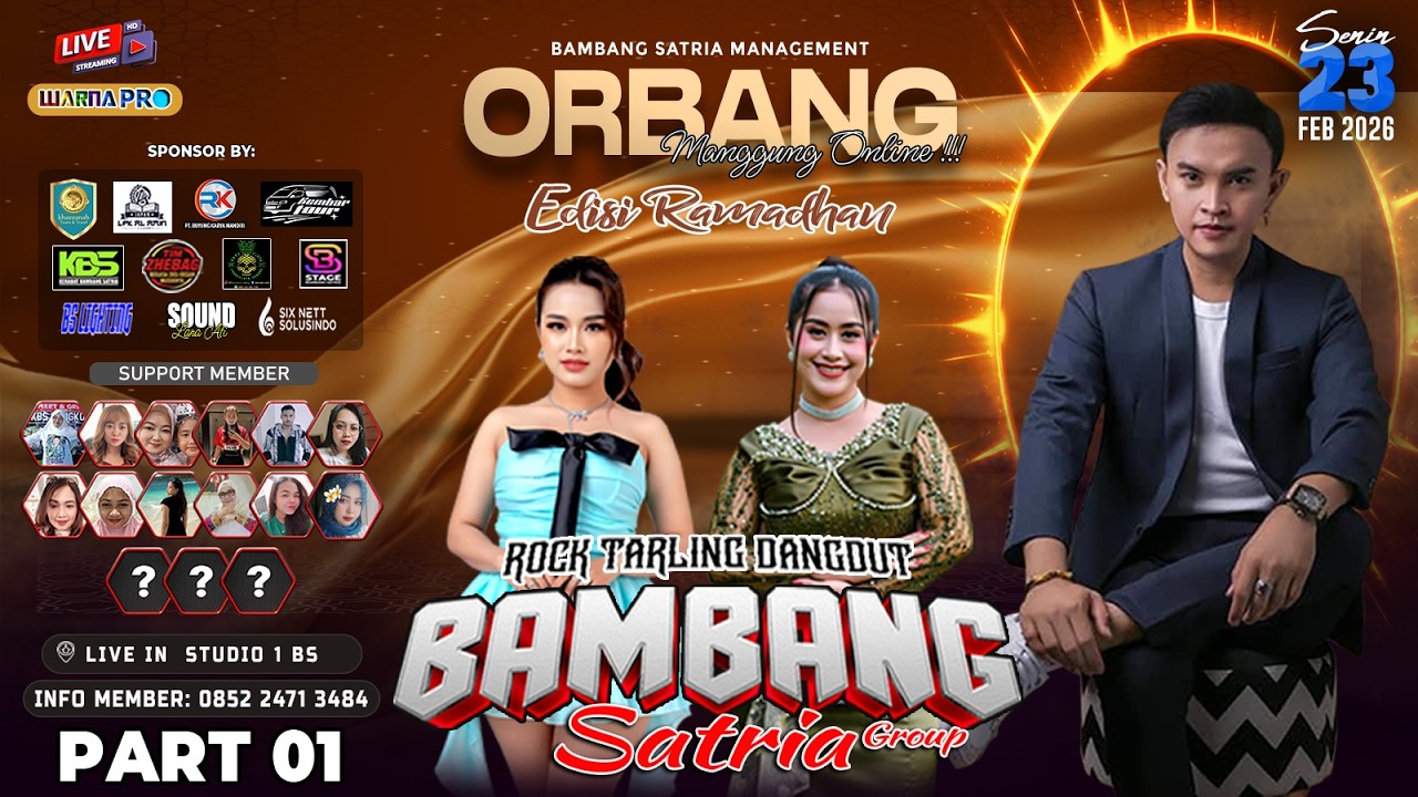 🔴 Ngobrog Online BAMBANG SATRIA GROUP 2026 - Season 1 - Live in BS Studio