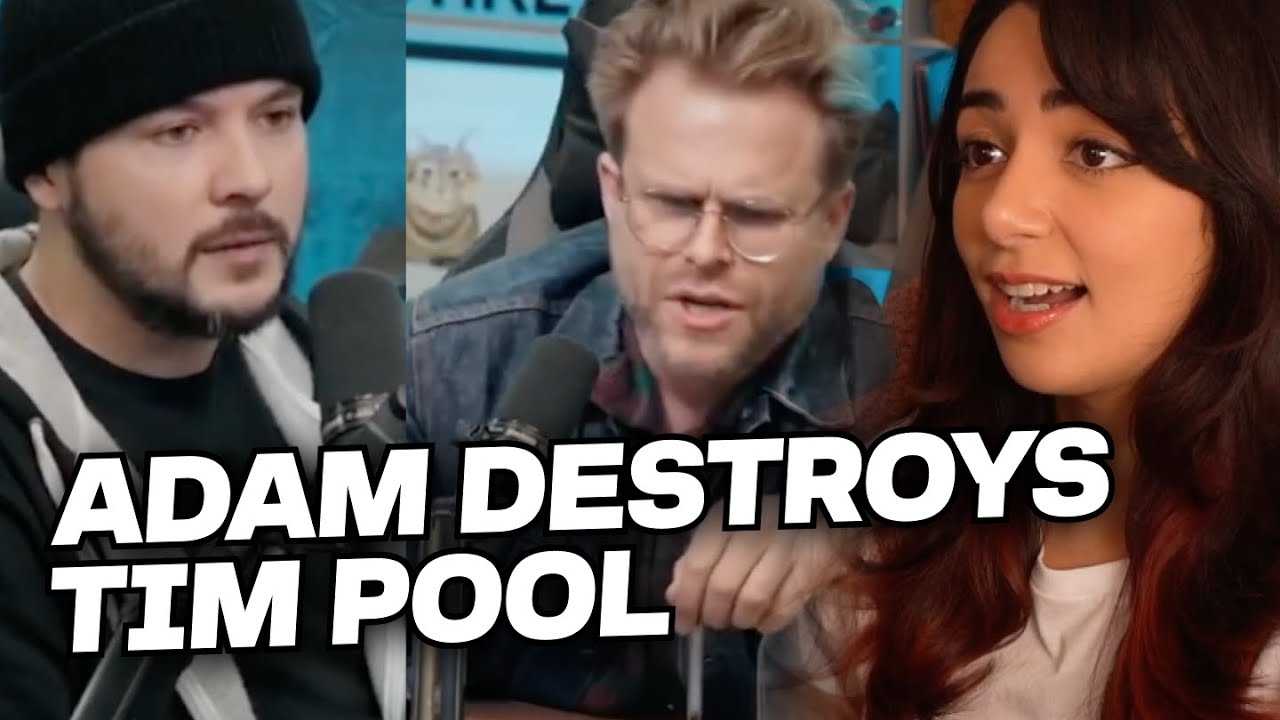 Adam Conover DESTROYS Tim Pool | fantano This Guy's an Idiot | Denims Reacts
