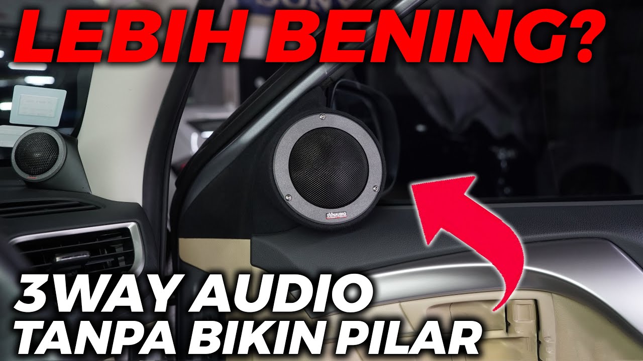 3WAY DYNAUDIO ESOTEC SUARA SUPER JERNIH DI MOBIL PAJERO SPORT