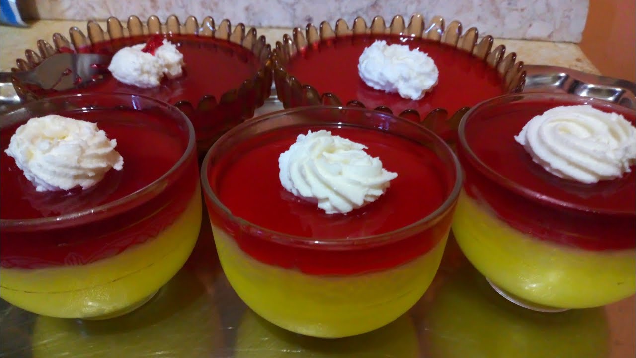 عملت كاستر وجيلي🍮تعالوا شوفوا الجمال هيعجبكم جدا