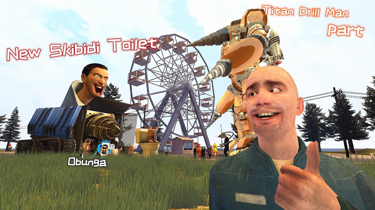 New Skibidi toilets vs Camera man,Titan Drill Man and Nextbots collection(Garry's Mod Animation)