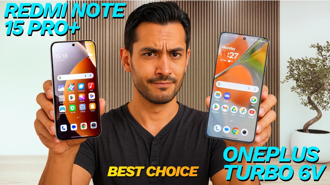 Xiaomi Redmi Note 15 Pro+ vs Oneplus Turbo 6V – Full Comparison 2026 📱🔥