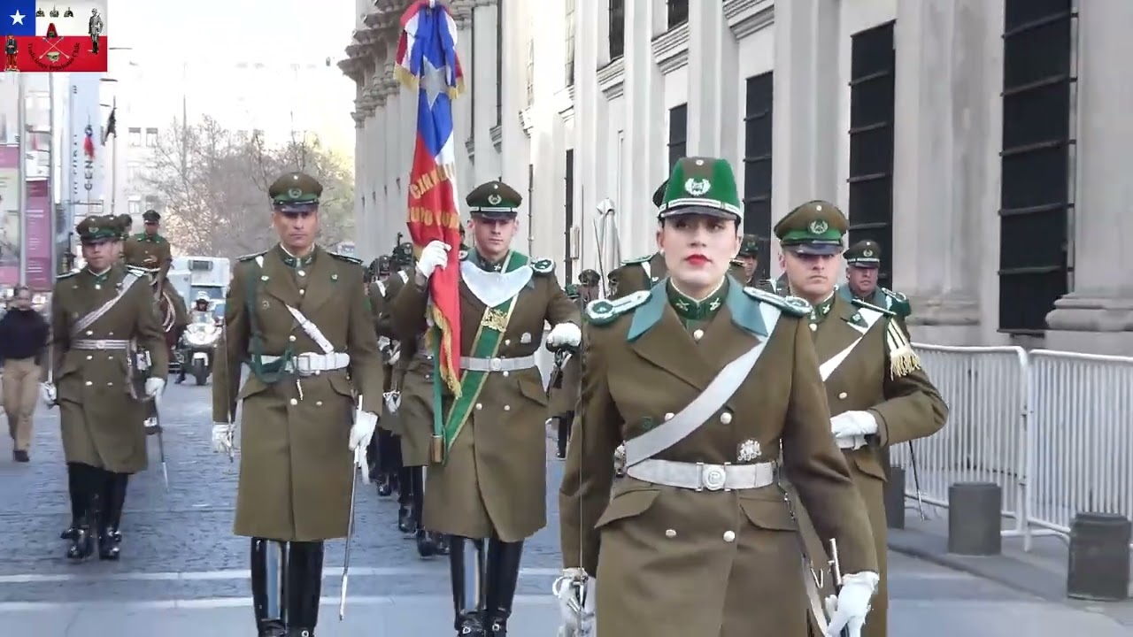Carabineros de Chile Relevo de Guardia 20 de Agosto de 2025