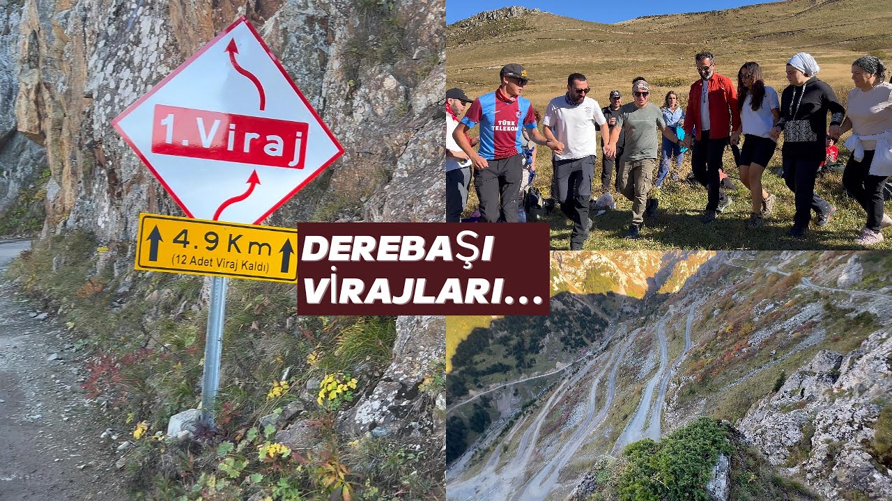 DÜNYANIN EN TEHLİKELİ YOLU.. DEREBAŞI VİRAJLARI.. THE MOST DIFFICULT ROAD IN THE WORLD..