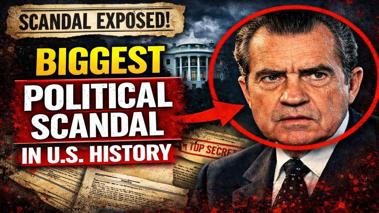 The Watergate Scandal Story | America&rsquo;s Biggest Political Crisis | The Downfall of Richard Nixon