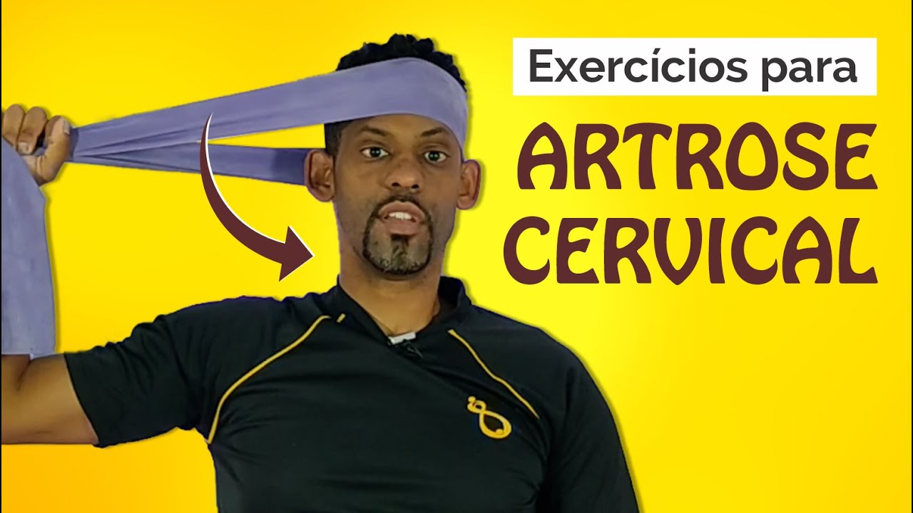 Artrose Cervical Exercícios -  Alongamento,  mobilidade e fortalecimento - Alivio das Dores