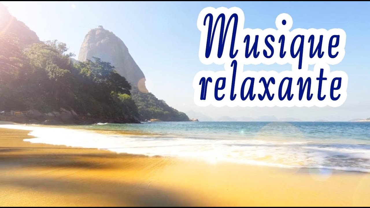 Musique relaxante, piano & oc&eacute;an calme. Mer & cri de mouettes-vagues, zen/camping-bungalow mer-plage