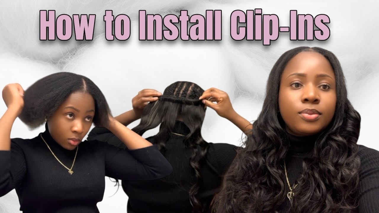 How to Install Clip-In Extensions on Natural Hair | Step-by-Step Tutorial