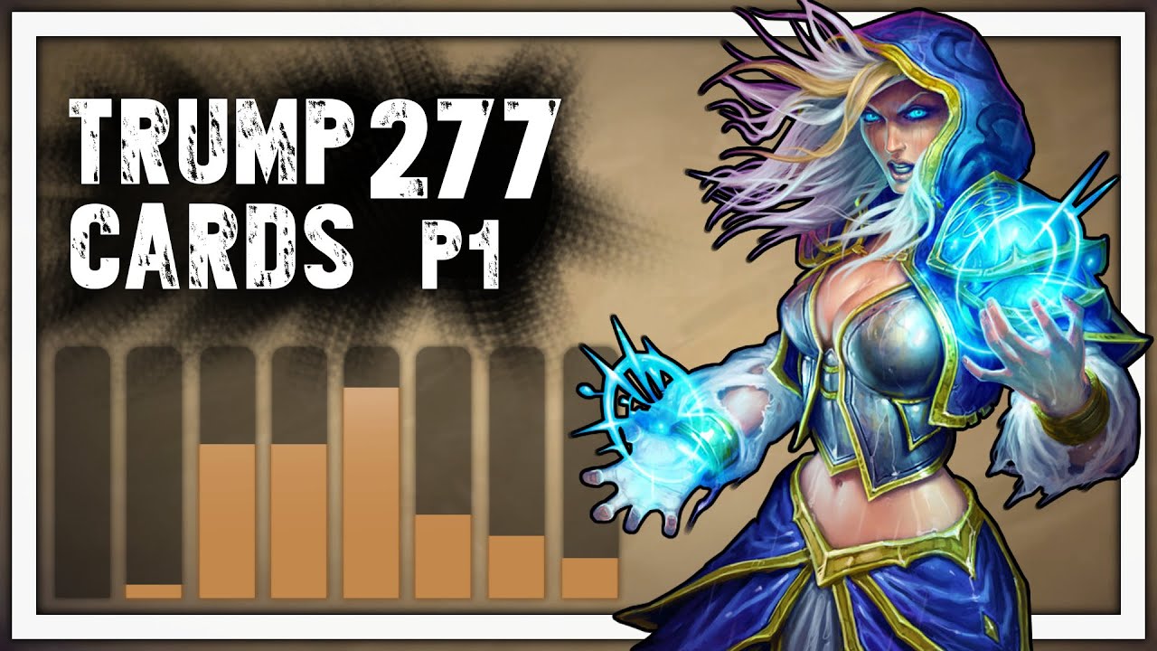 Hearthstone: Trump Cards - 277 - 100 in 10 Arena Challenge 1 - Part 1 (Mage Arena)