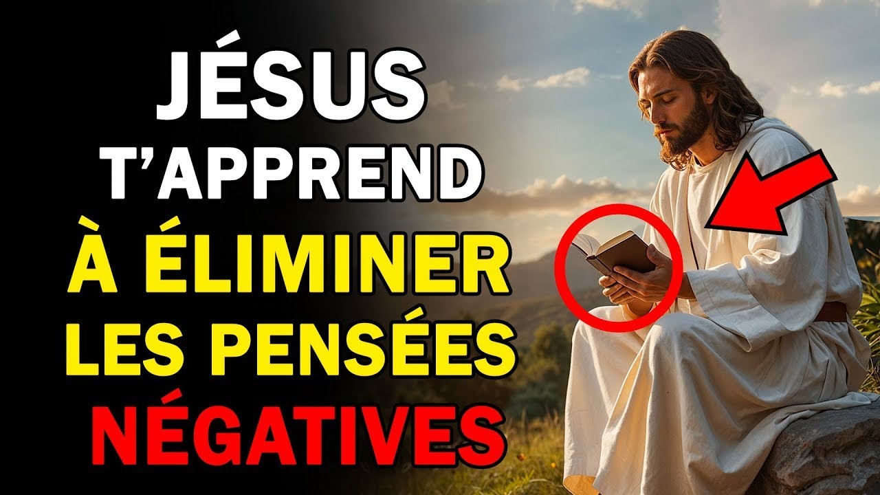 Comment Éliminer les Pensées Négatives avec les Enseignements de Jésus ✝️ | Transformation Spiri