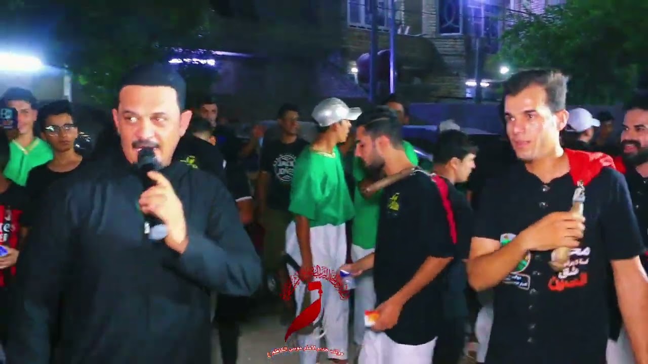نزلة موكب خدام الامام موسى الكاظم ع النزلة الثالثة في منطقة الحيدرية ( جرف الملح)