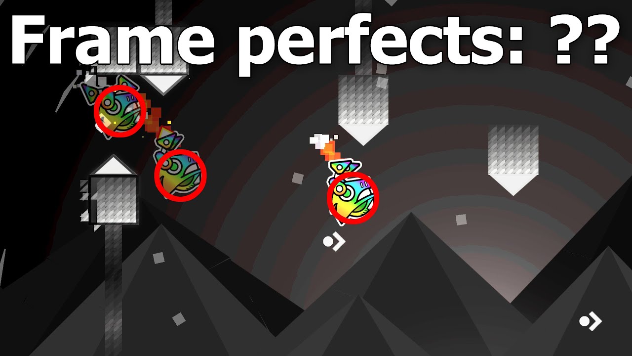 Shardscapes with Frame Perfects counter &mdash; Geometry Dash
