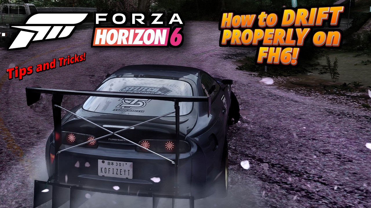 How to DRIFT on Forza Horizon 6! (Tips and Tricks!)