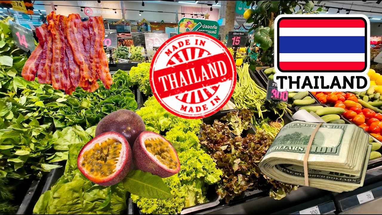 Aké sú ceny v Thajských supermarketoch?  | Pattaya Thajsko