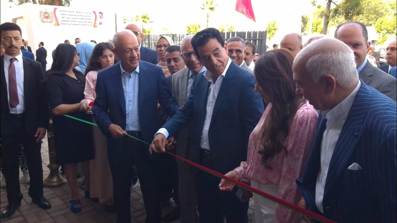 ابن امسيك الدارالبيضاء: الافتتاح الرسمي للمسبح الشبه الاولمبي وقاعة للملاكمة وقاعة متعددة الرياضات