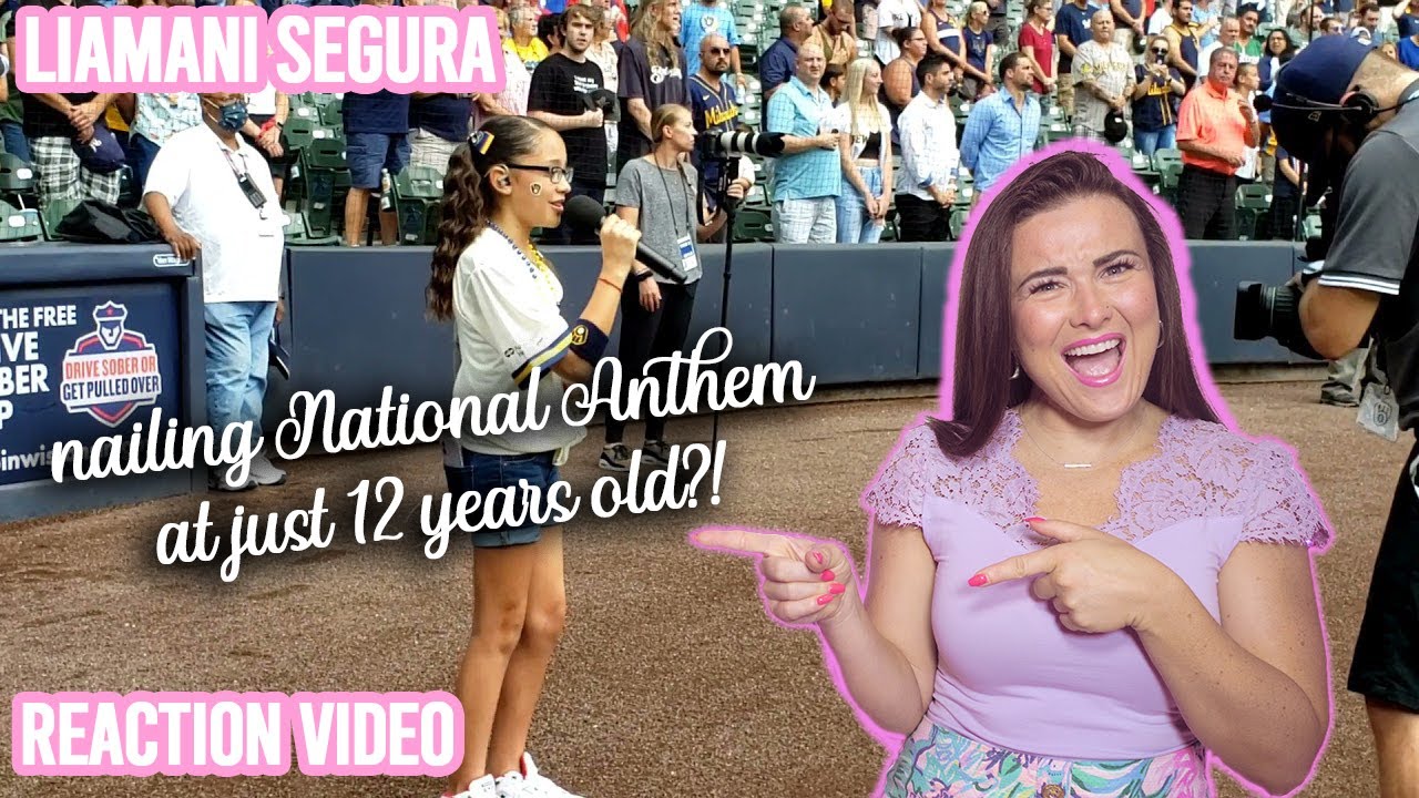 Vocal Coach Reacts to 12 yr. old, Liamani NAILS the National Anthem!