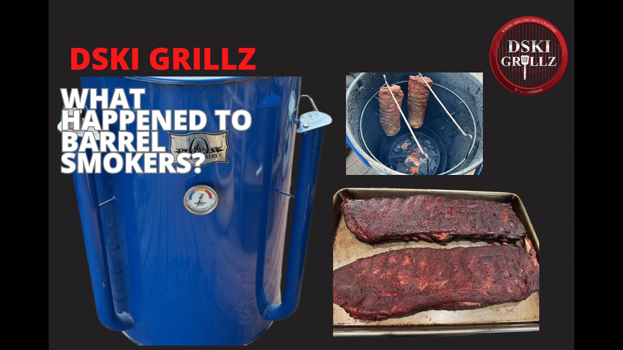 Apple Smoked Ribs on the Gateway Drum Smoker   4K