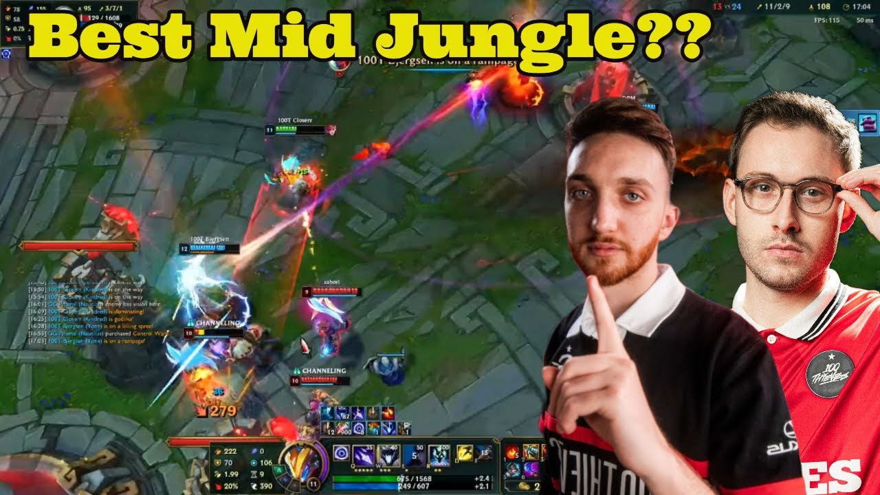 100T Closer And Bjergsen Played Solo Queue Together In Season 13 And This Happened...