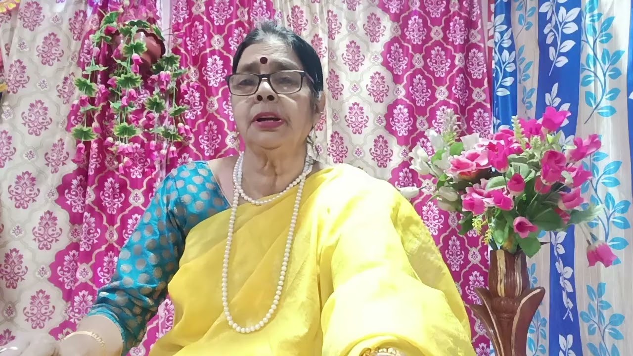 Aj Holi khelbo shyam tomar sane. Covered by gouri Roy.
