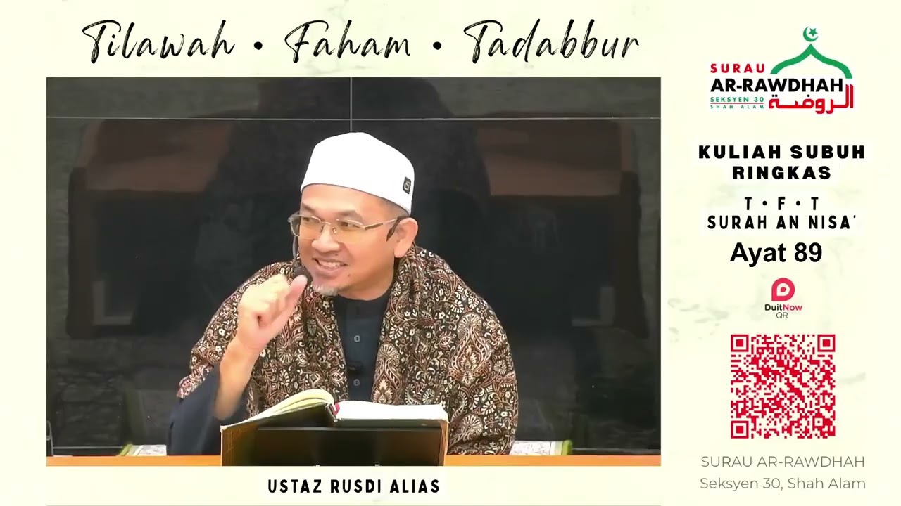 KULIAH TFT Surah An-Nisa' ayat 89