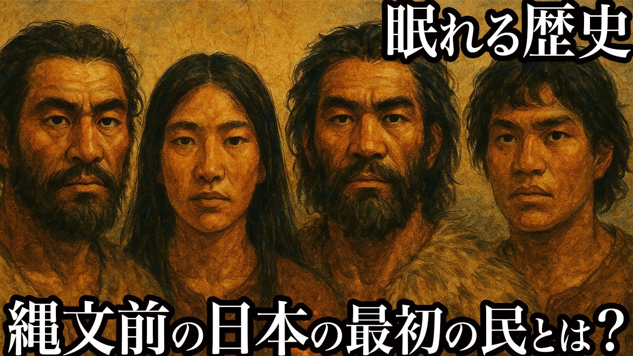 日本列島に“最初の足跡”を残した人々は誰だったのか？最新DNAが語る旧石器から縄文時代への静かな継承｜眠れる歴史【睡眠用】
