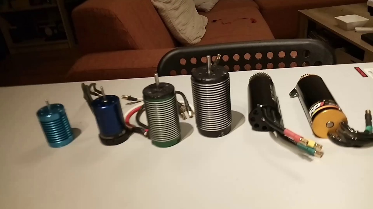 Lehner 2280 brushless motor / comparison video