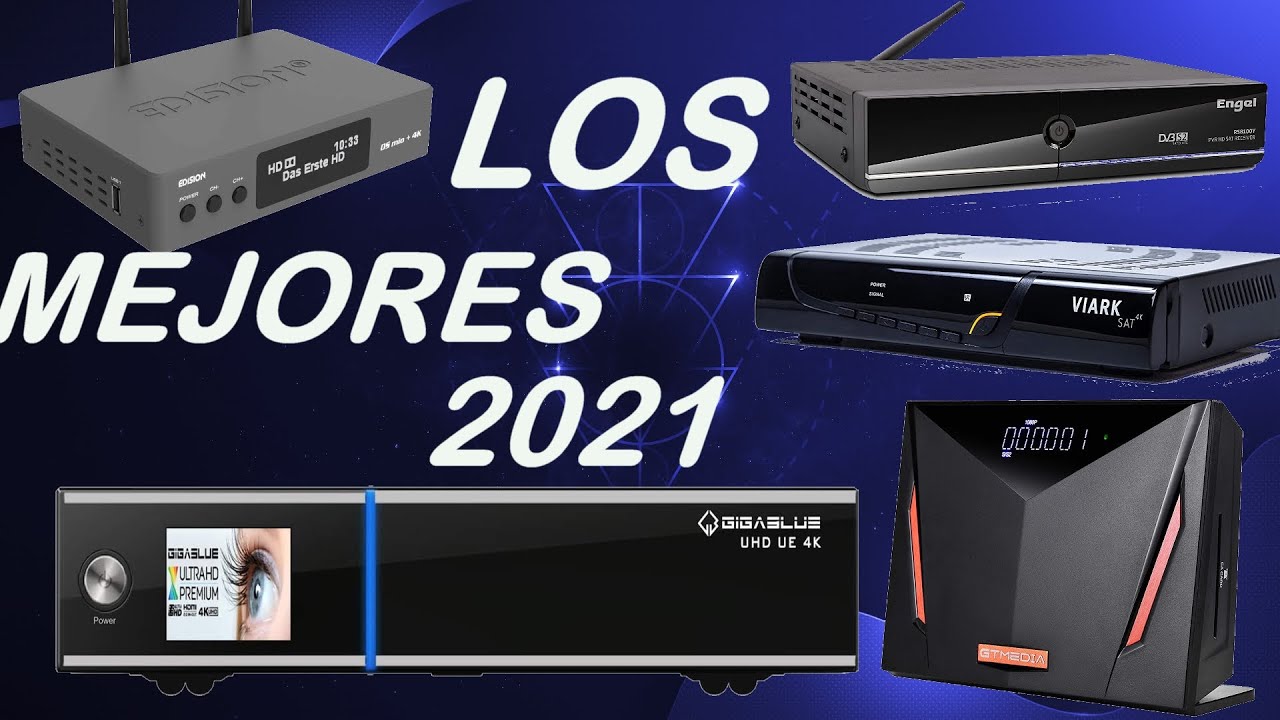 Los MEJORES DECODIFICADORES de SATÉLITE de 2021