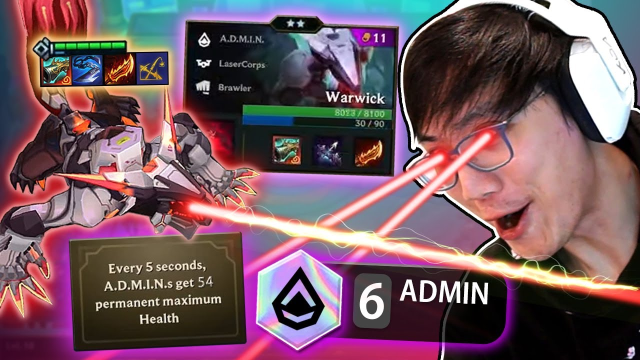 6 Admin Laser Warwick With INFINITE Scaling HP