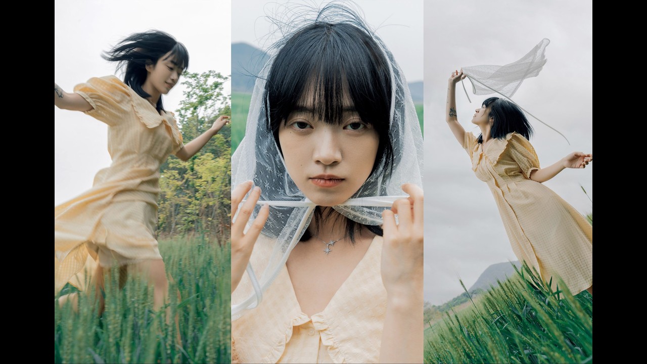 你的人生旷野，走进或离开？阴天麦田里的情绪片拍摄引导教学丨索尼A7M4丨腾龙28 75mm G2丨拍照姿势教学丨拍摄灵感