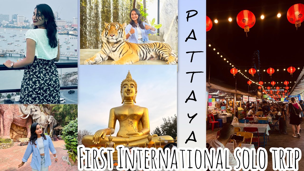 Solo Trip 🛩️ | International Trip ❤️ | Neha Jeru |Thailand🇹🇭 | Malayalam Vlog | Pattaya✨