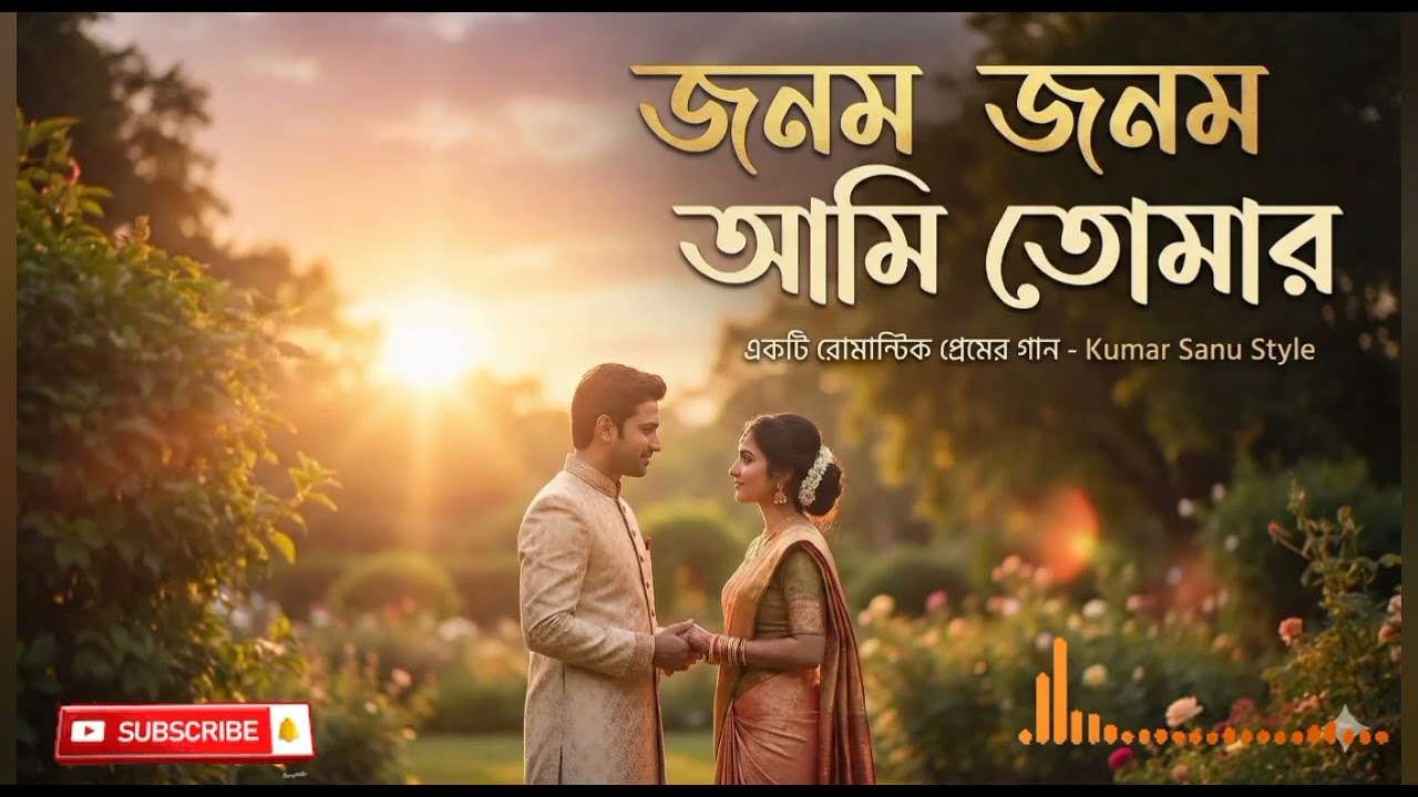জনম জনম আমি তোমার | Jonom Jonom Ami Tomar | New Bangla Romantic Song 2026 