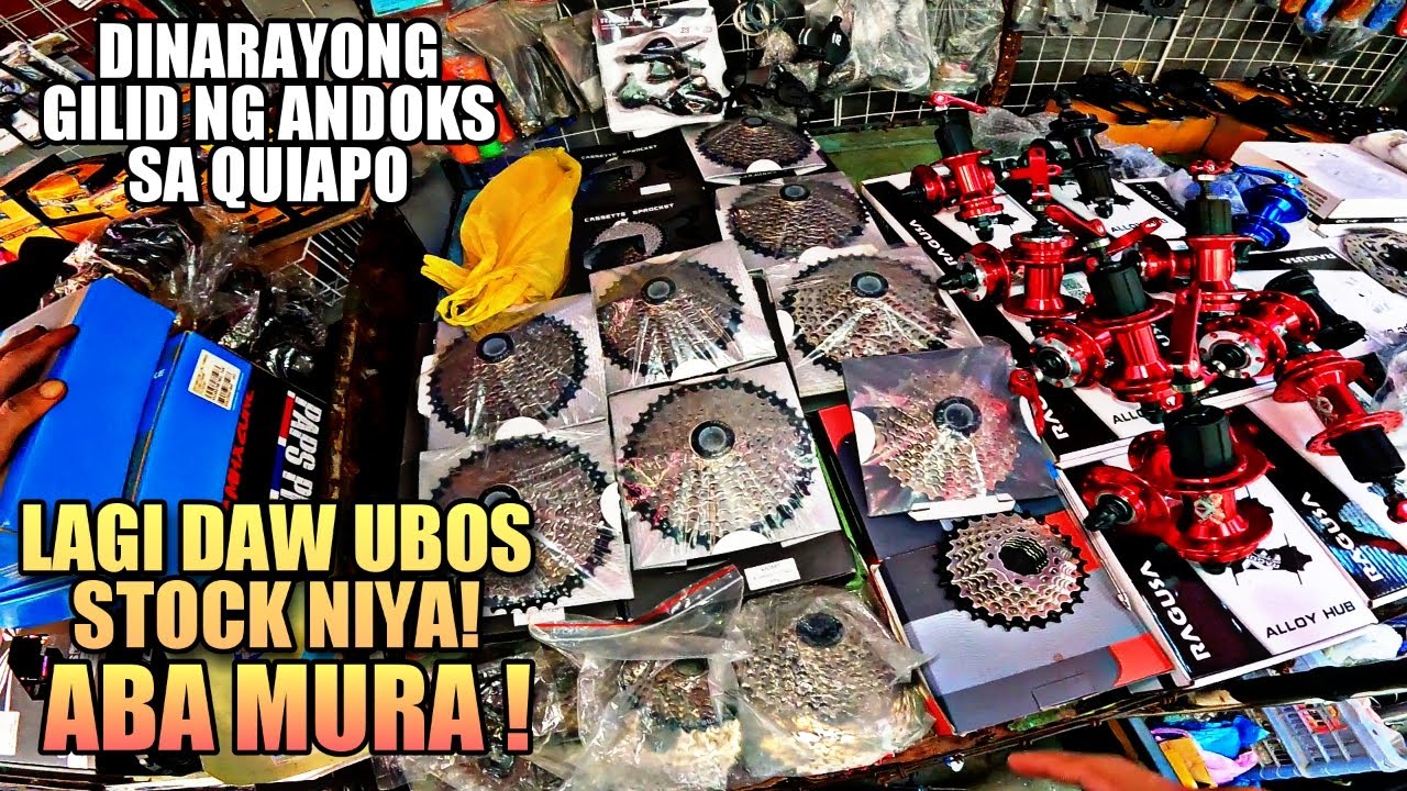 ABA MURA !! DINARAYONG GILID SA QUIAPO LAGING UBOS DAW STOCK NIYA