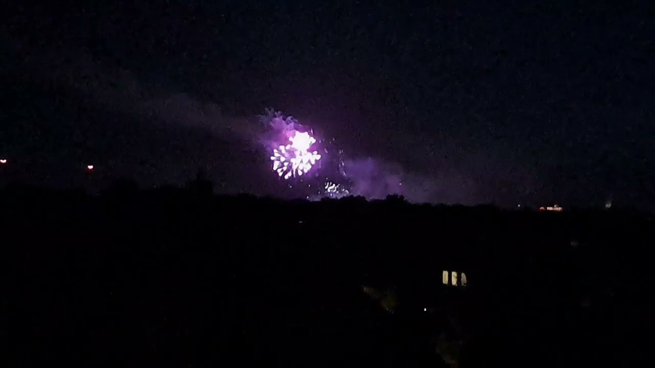Feuerwerk in Paderborn! Abschluss des Libori-Festivals.