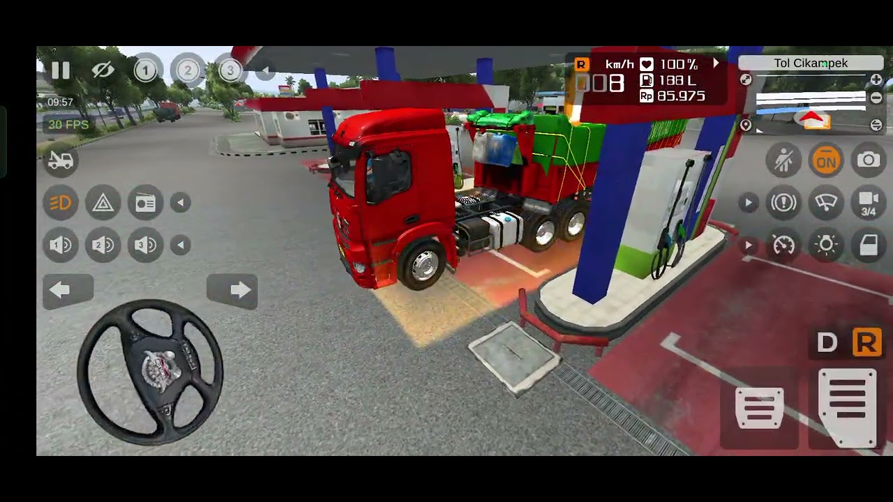 Bus Simulator Indonesia Indian Gate Truck Gameplay 🚛