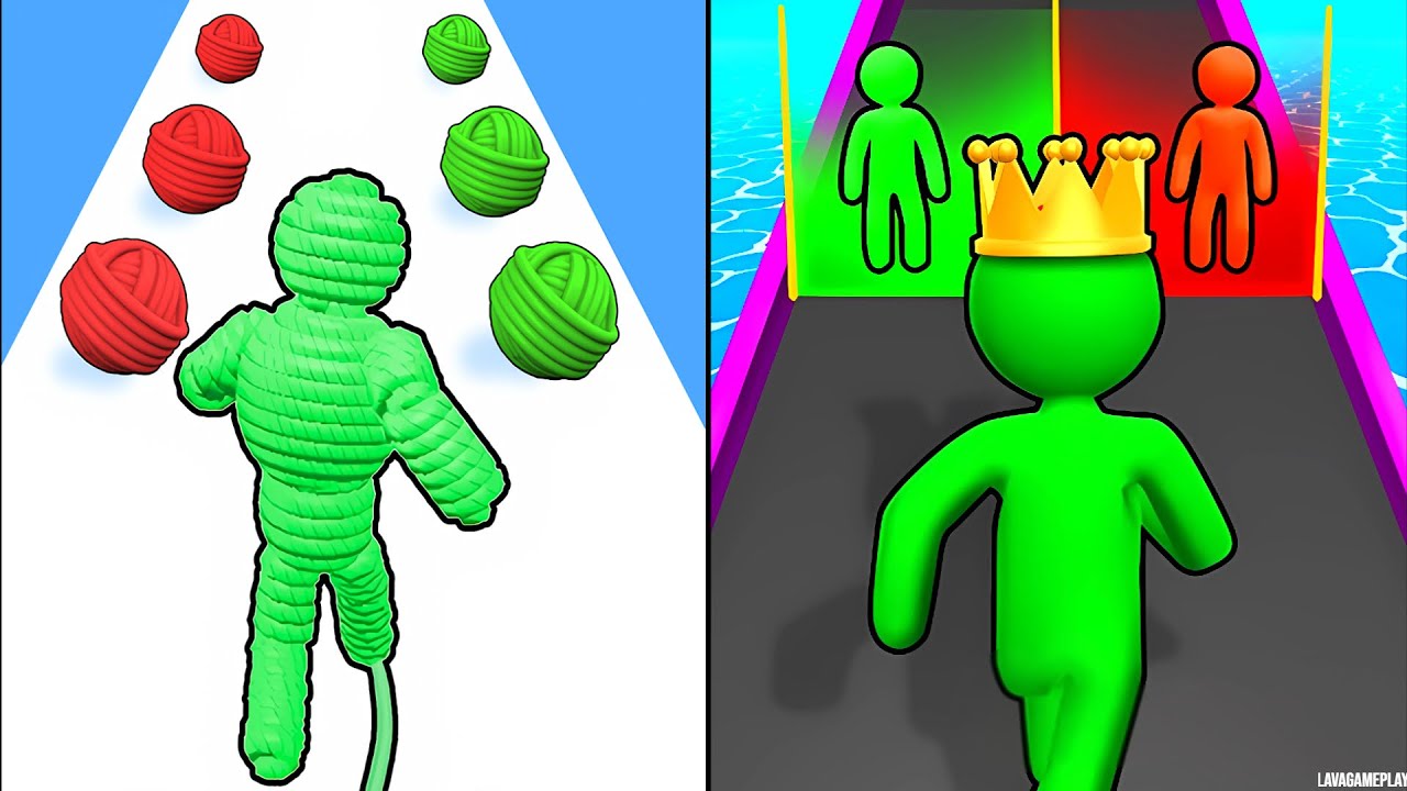 Rope Man vs Giant Rush 