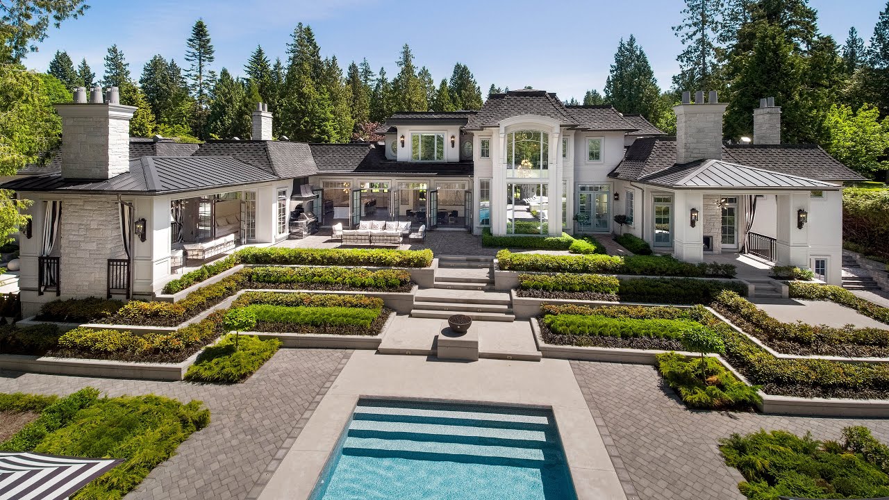 Grand-scale and timeless French-Inspired estate