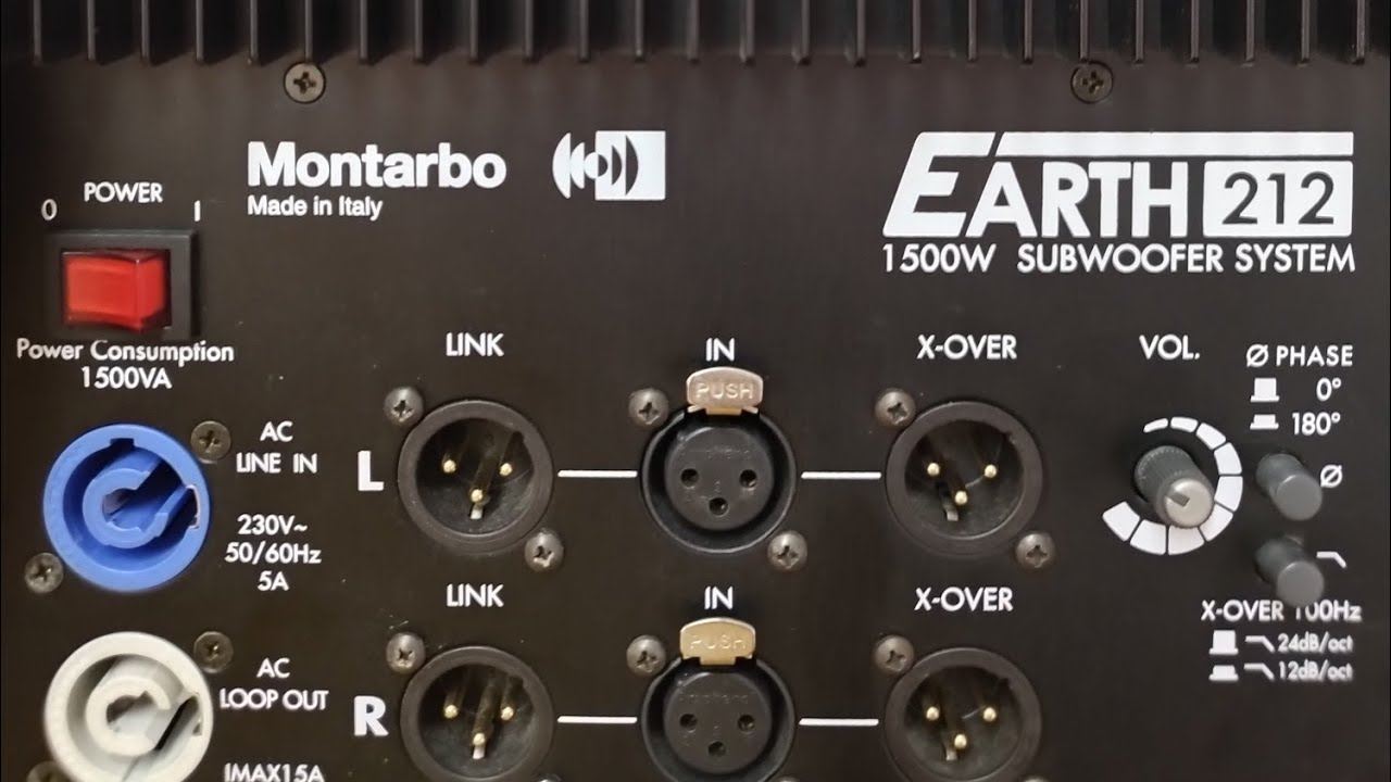 MONTARBO EARTH 212, 118, ÎN PREMIERĂ reparţie prezentare şi măsurare putere