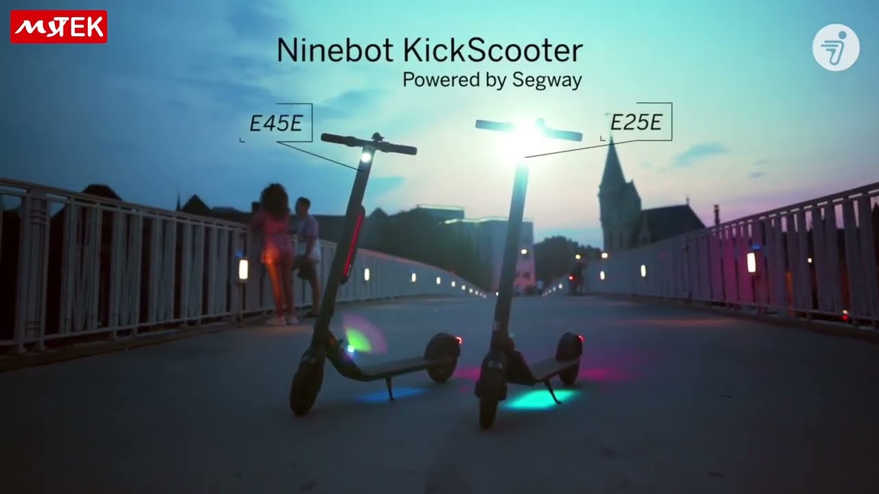 🛴Trottinette &eacute;lectrique #SEGWAY-NINEBOT KickScooter E25E  E45E