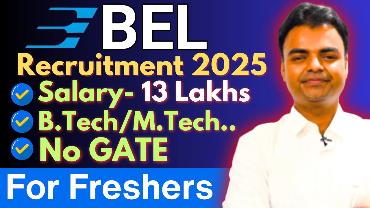 BEL Recruitment 2025, BEL Notification 2025, BTech Govt Jobs Vacancy 2025