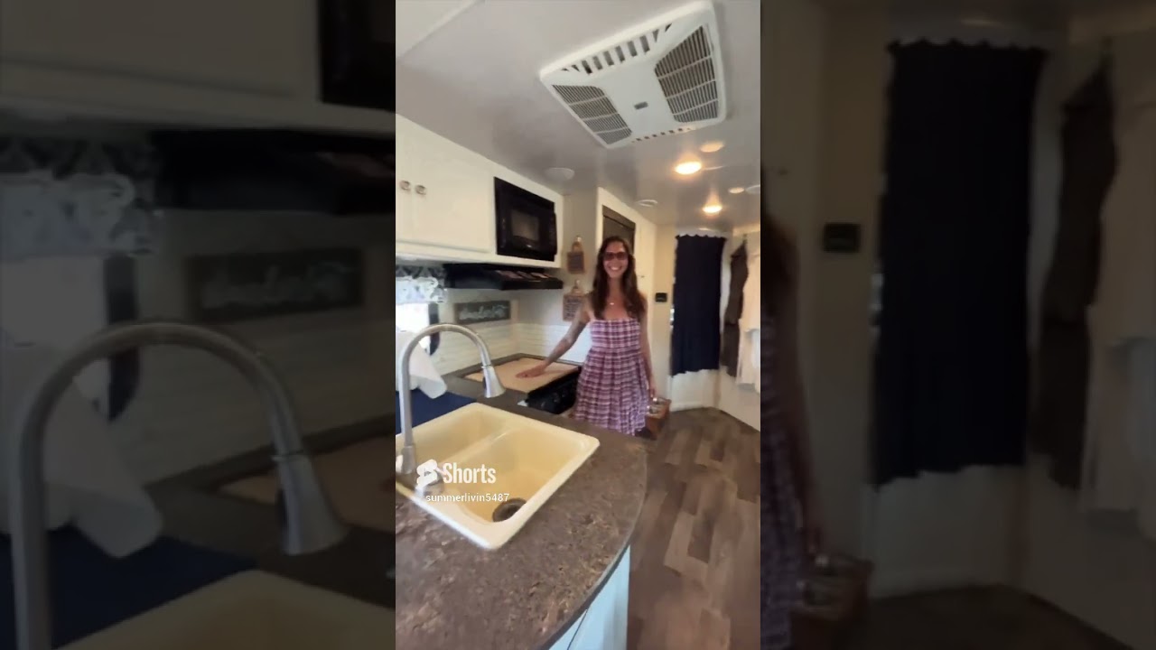 RV Tour! Family of 3 In 32ft Travel Trailer #rvlife #rvtour