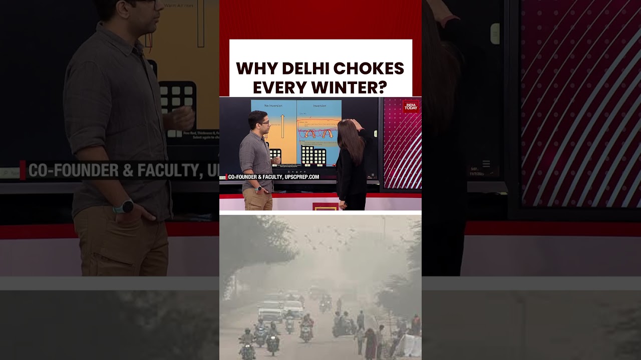 Why Delhi Chokes Every Winter: Smog, Farm Fires And Toxic Air Threaten Health #delhipollution