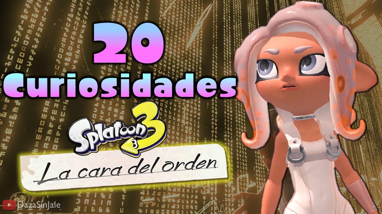 20 DATOS CURIOSOS sobre La CARA del ORDEN de SPLATOON 3