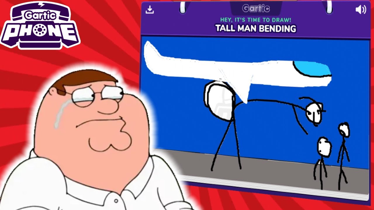 Gartic Phone is ABSOLUTELY UNHINGED (FT. PETER GRIFFIN)