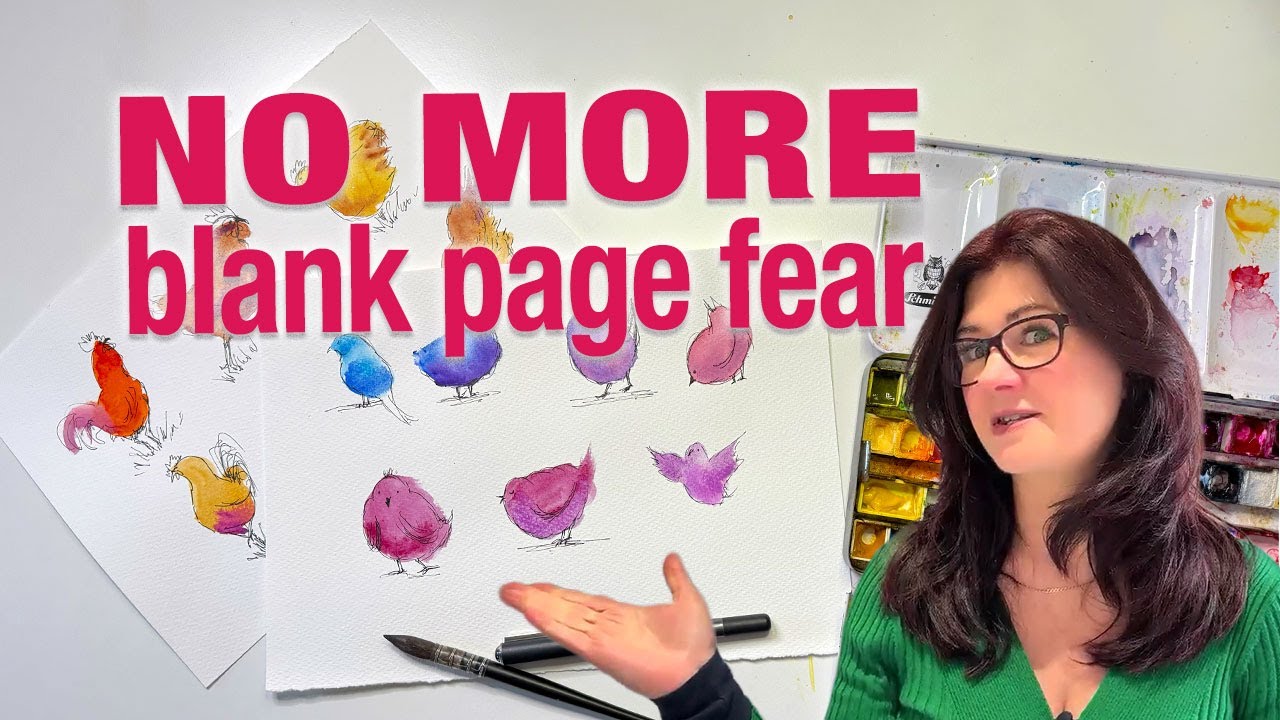 Слишком боитесь рисовать? Этот подход поможет!