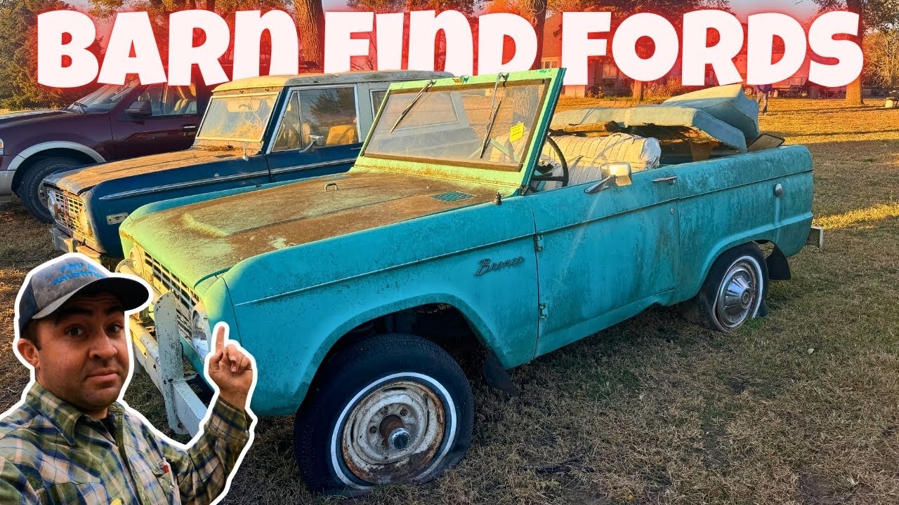 Rare BARN FIND Fords at this Rural Kansas Farm Auction!