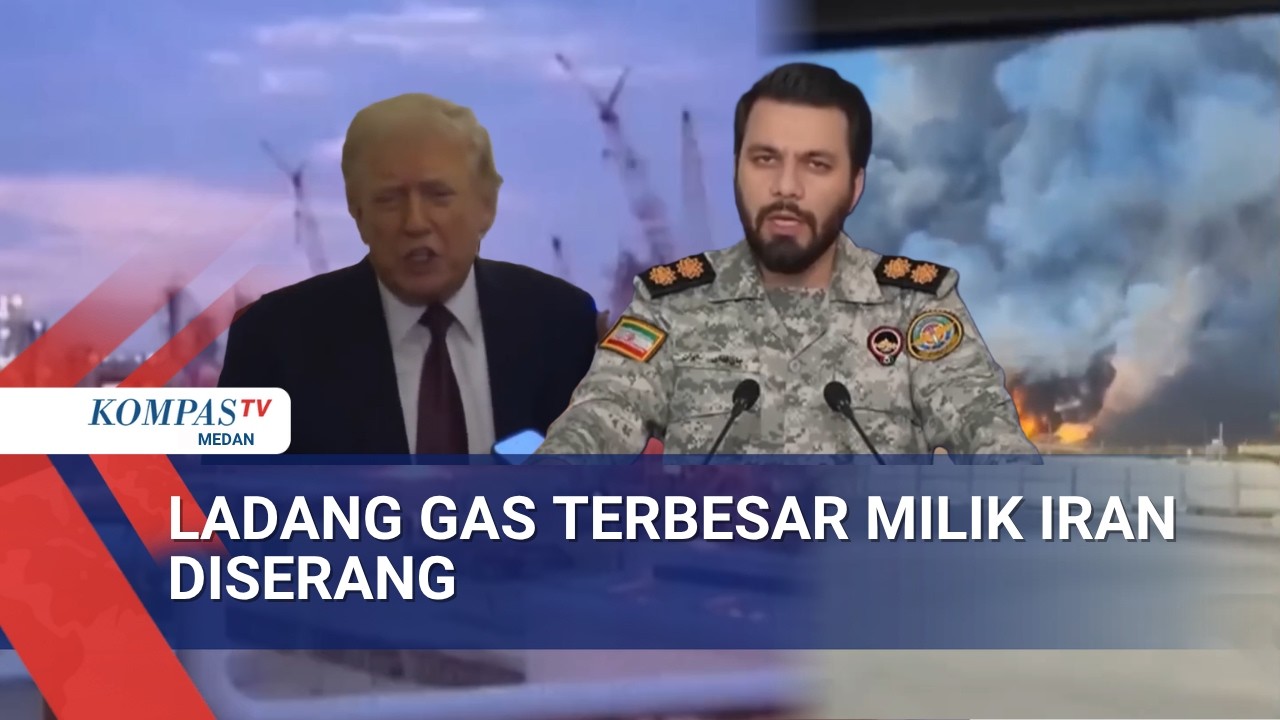 Israel Lakukan Serangan ke Ladang Gas Terbesar Milik Iran